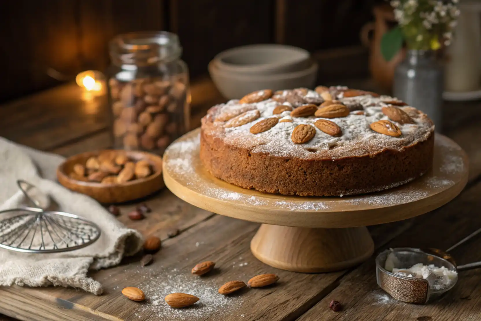 Almond Nut Cake Recipe