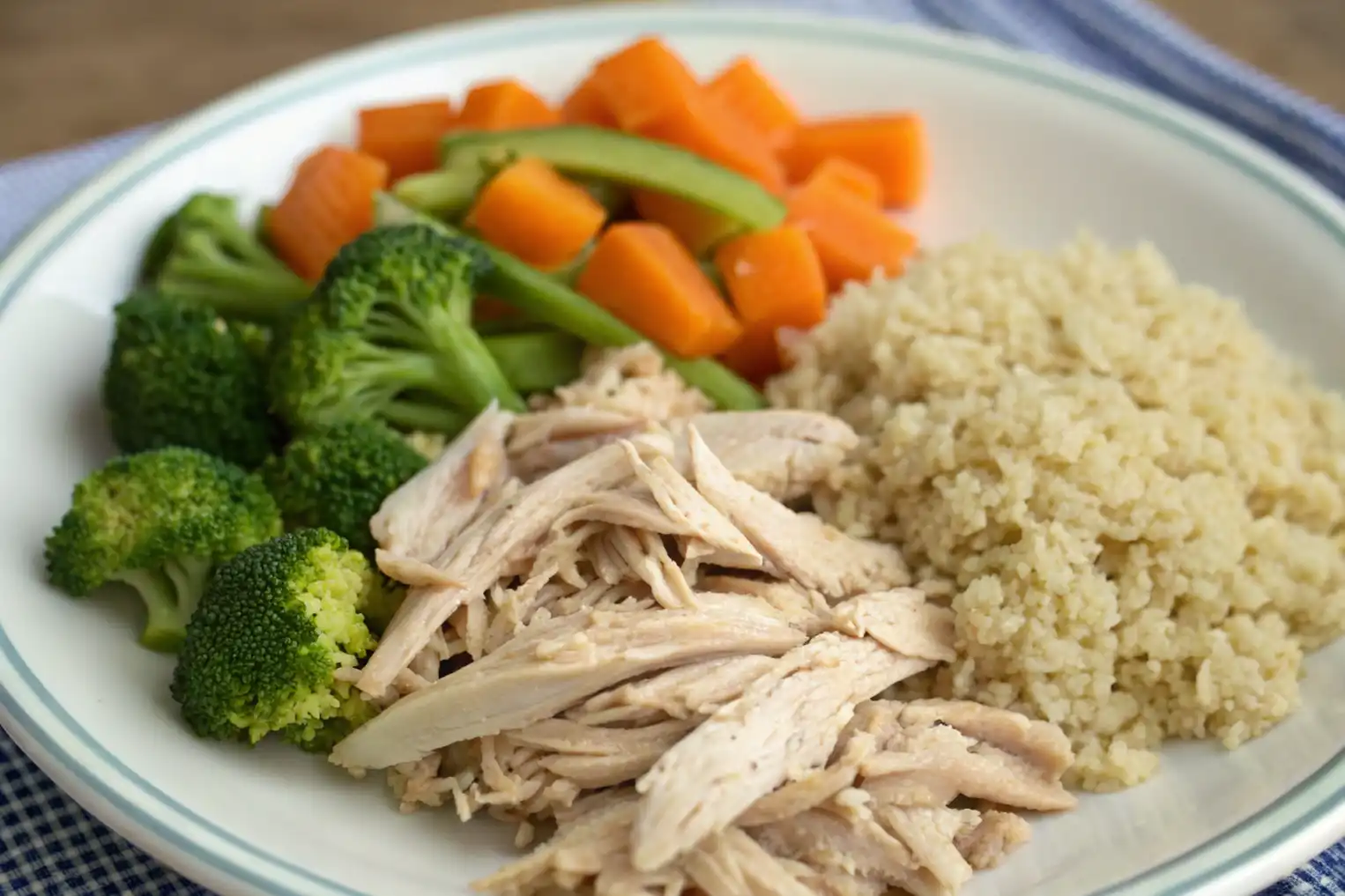 Shredded chicken for weight loss