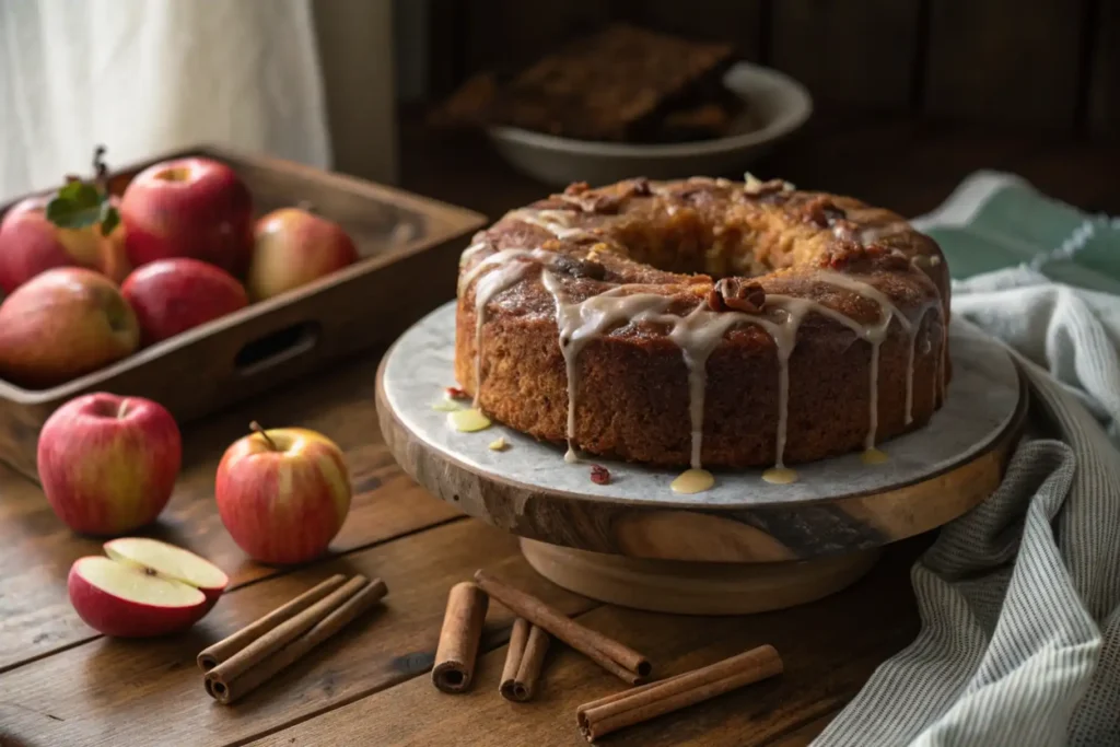 Apple Fritter Cake