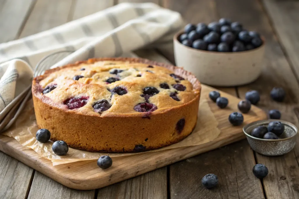 Blueberry Pound Cake