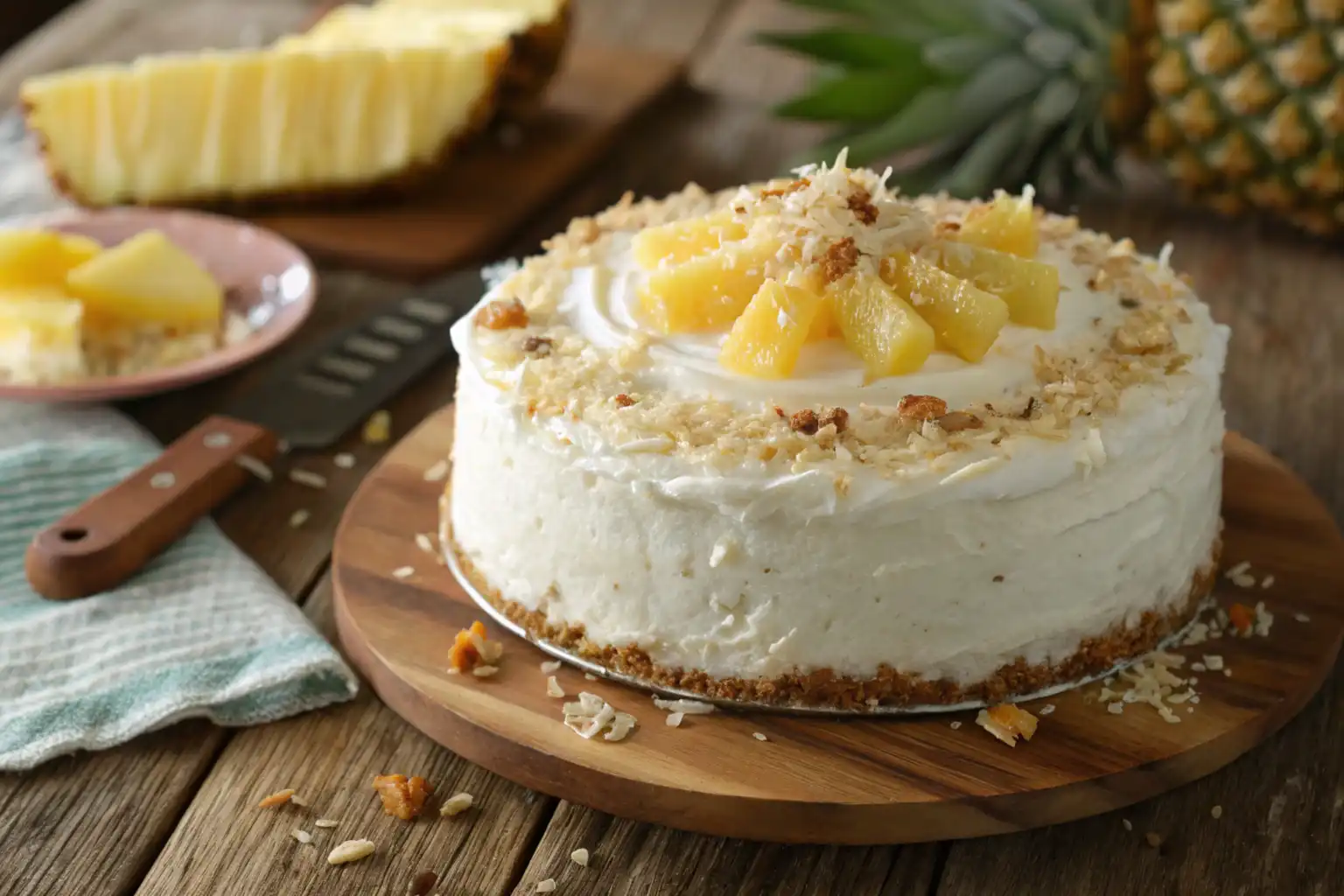 pineapple coconut cake