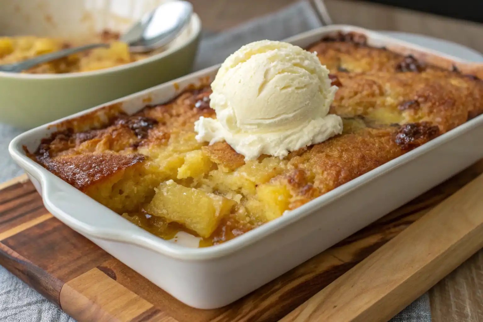 Pineapple dump cake