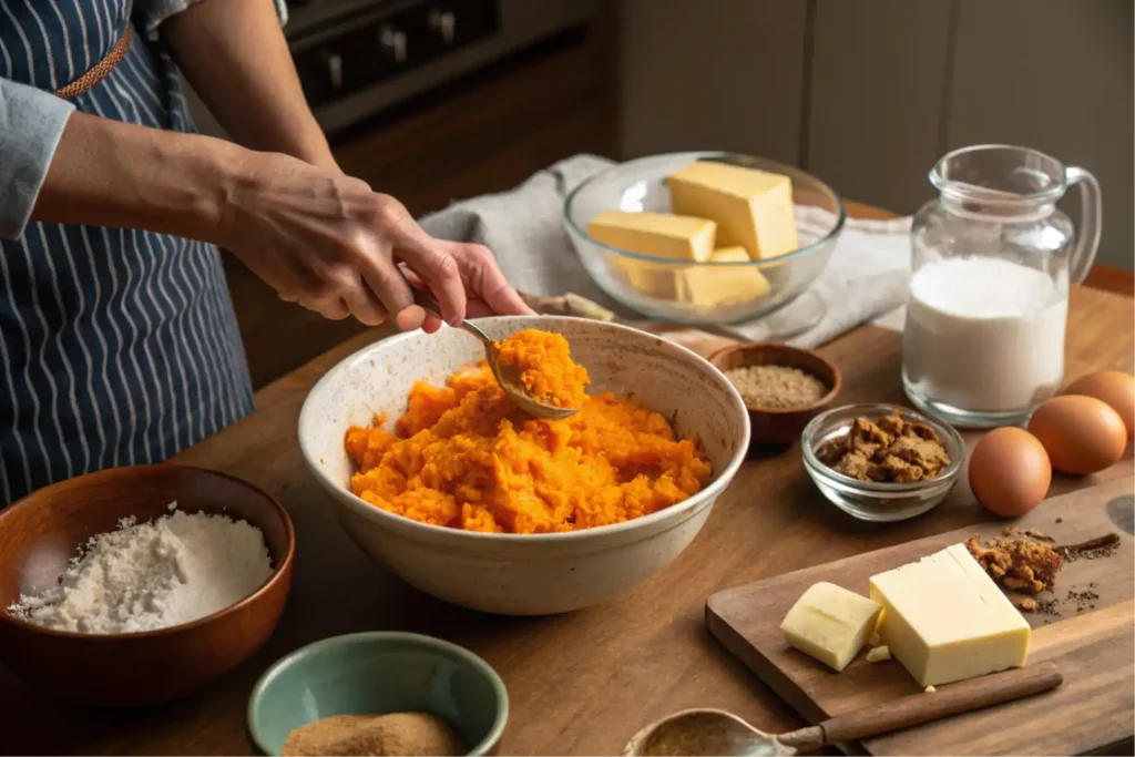 sweet potato pound cake