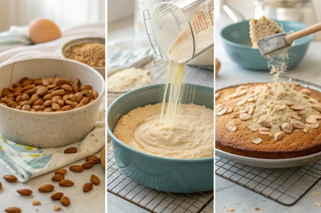 Almond Nut Cake Recipe