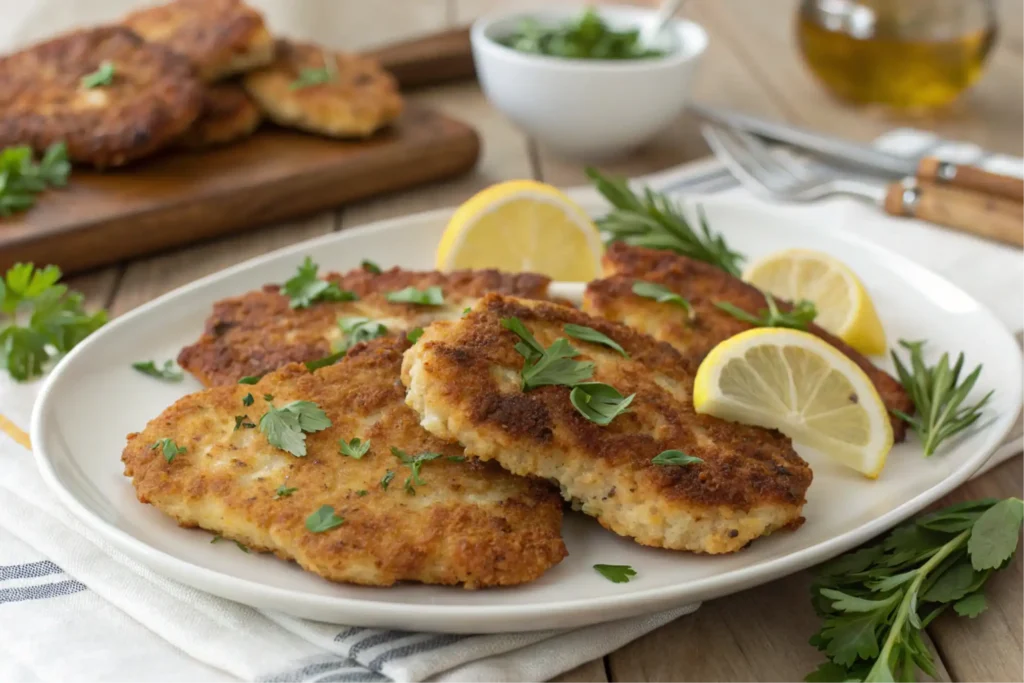 baked chicken cutlets