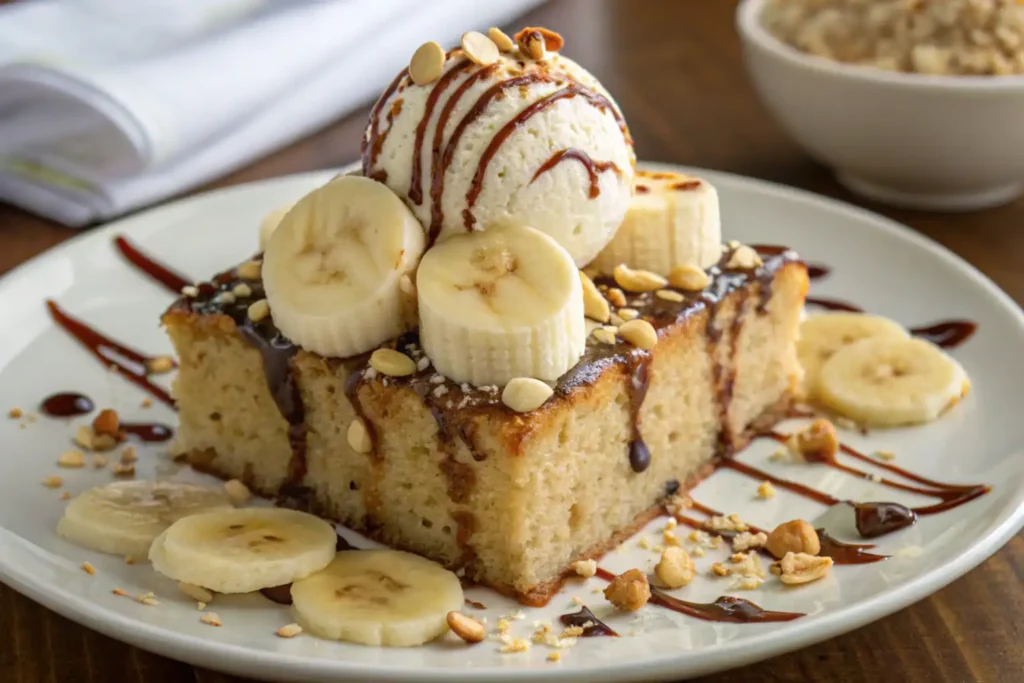 Banana Split Cake recipe