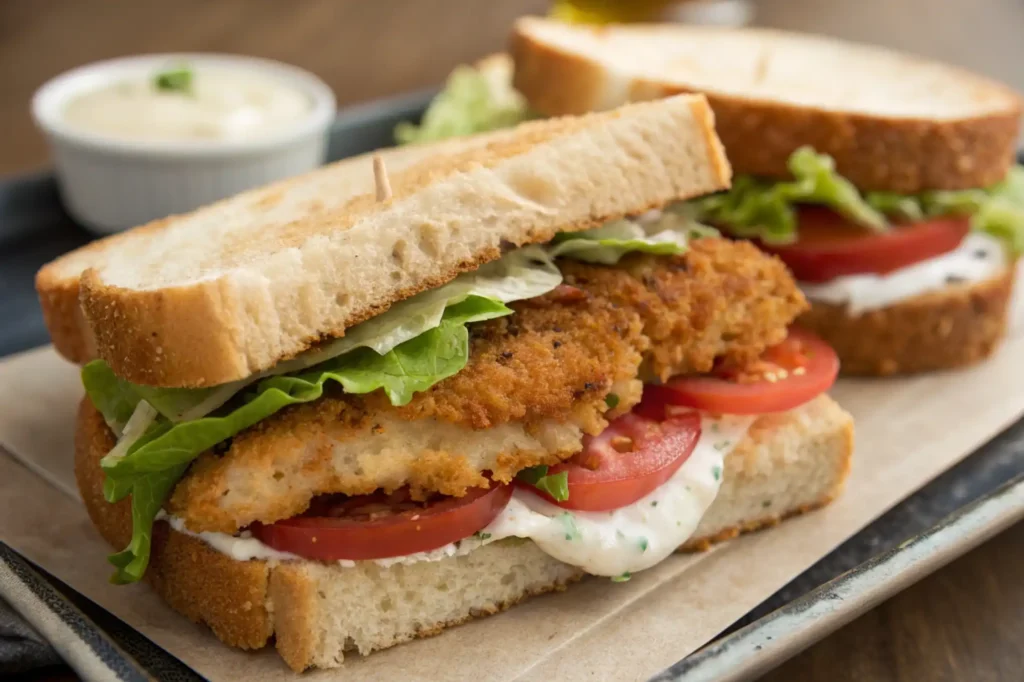 chicken cutlet sandwich