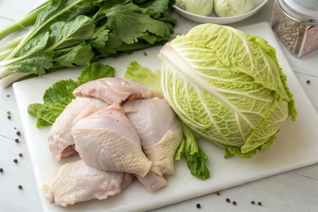 chicken cabbage recipe​