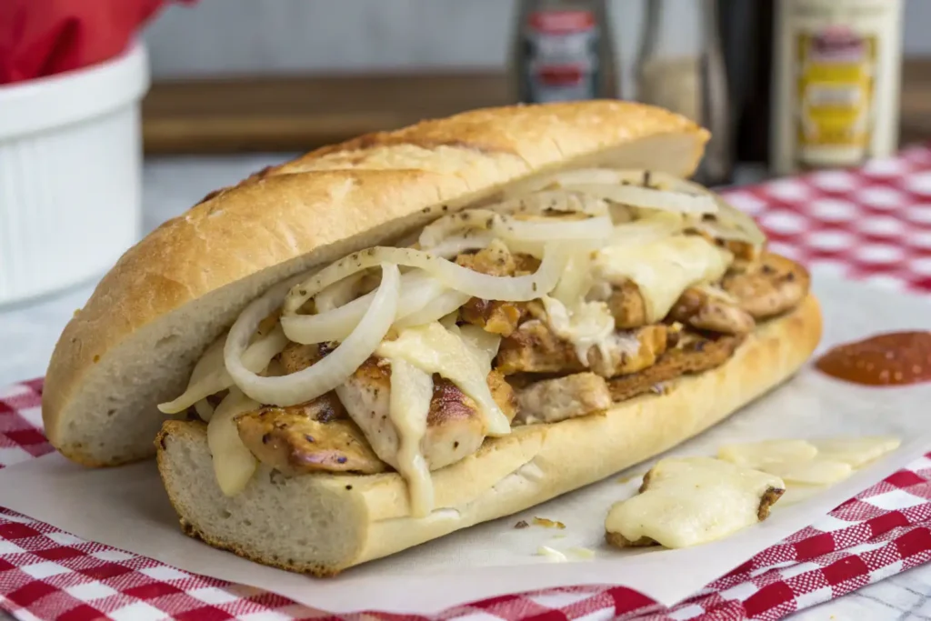 chicken cheesesteak recipe