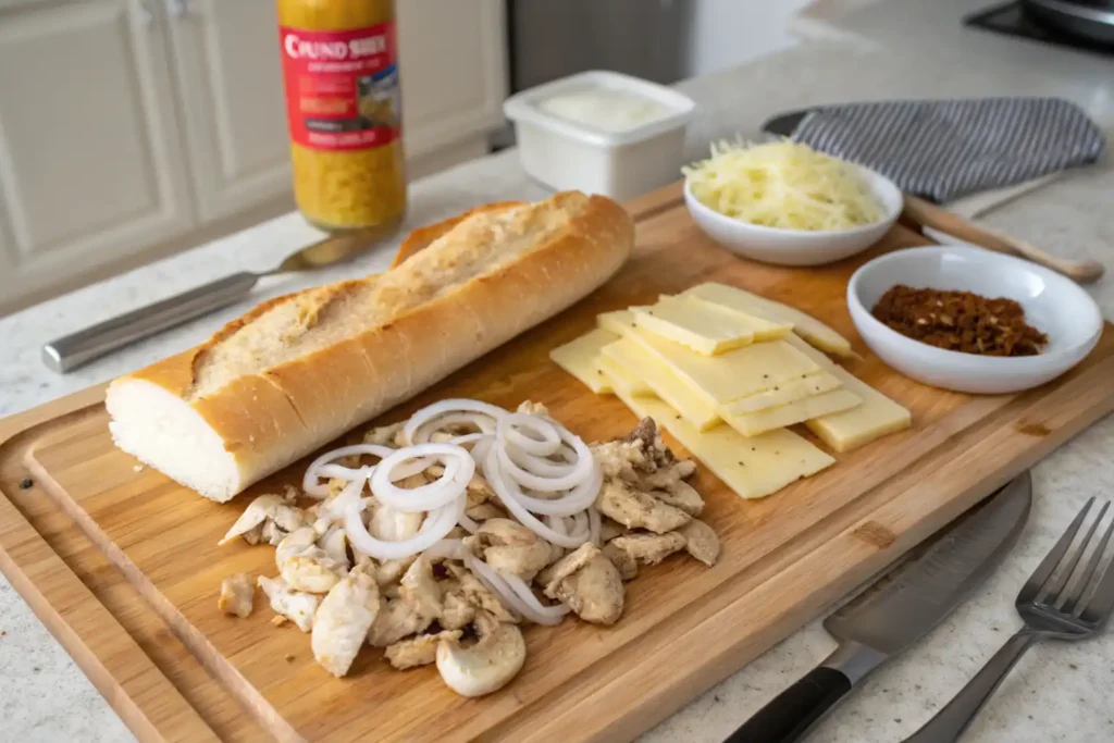 chicken cheesesteak recipe