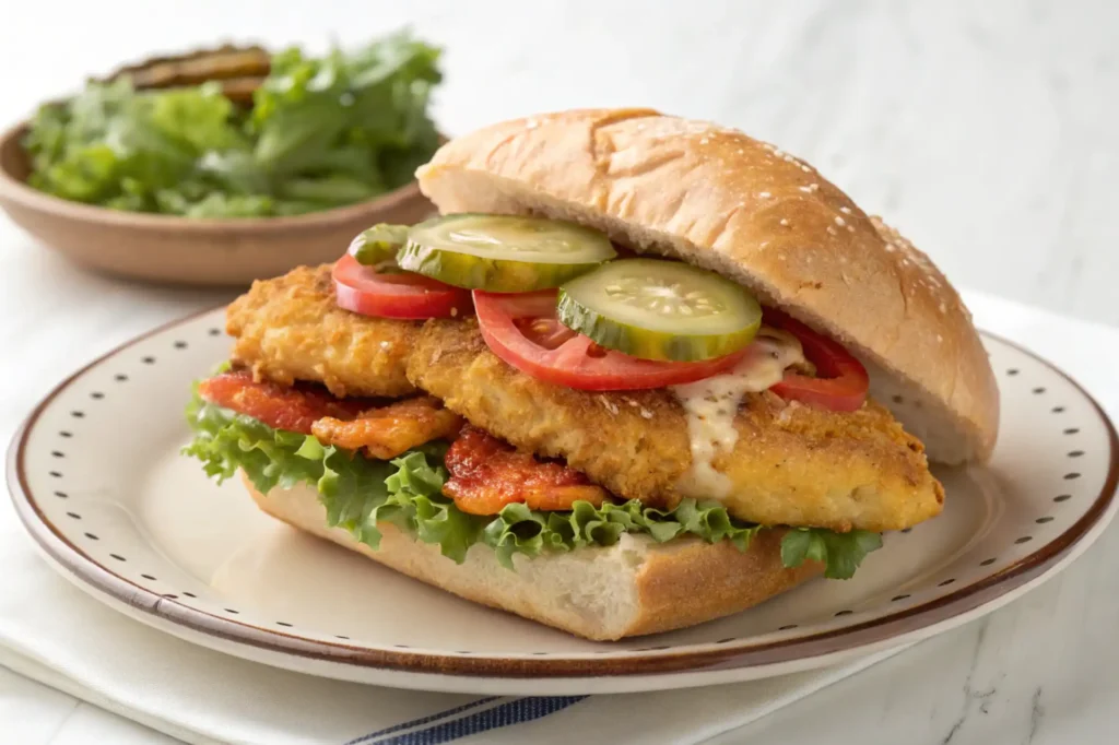 chicken cutlet sandwich