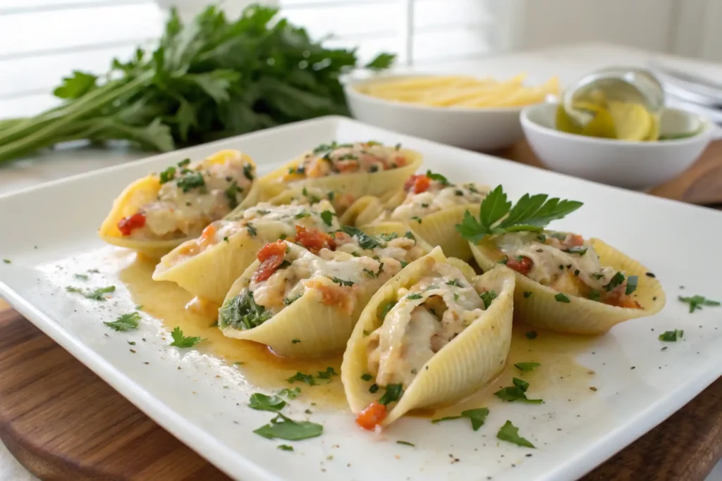 Chicken Stuffed Shells Recipe