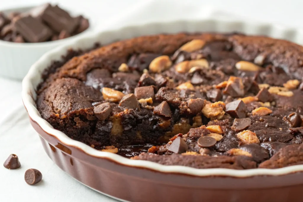 Chocolate dump cake