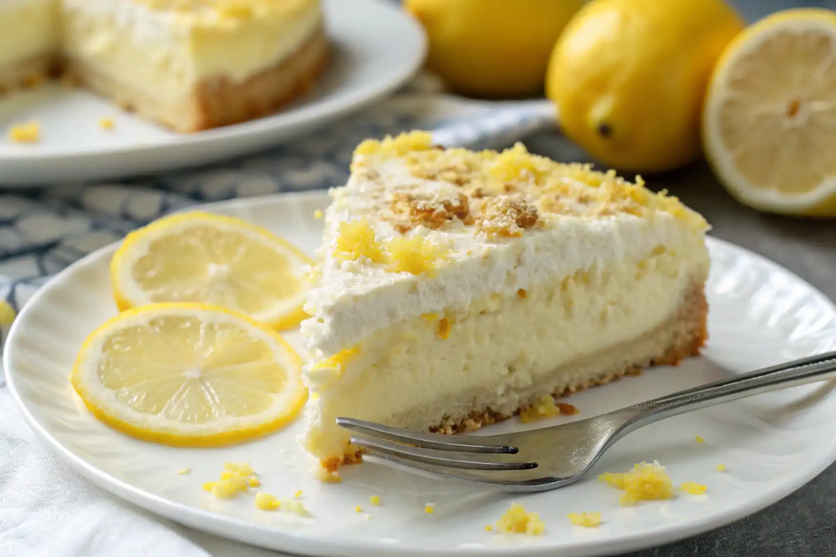 lemon cream cheese dump cake