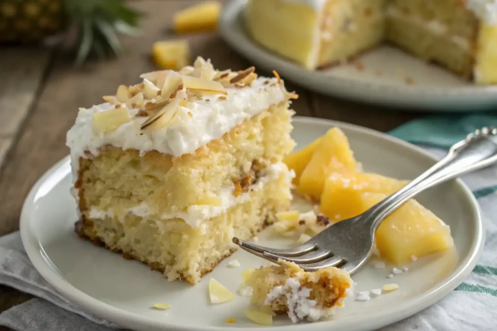 pineapple coconut cake