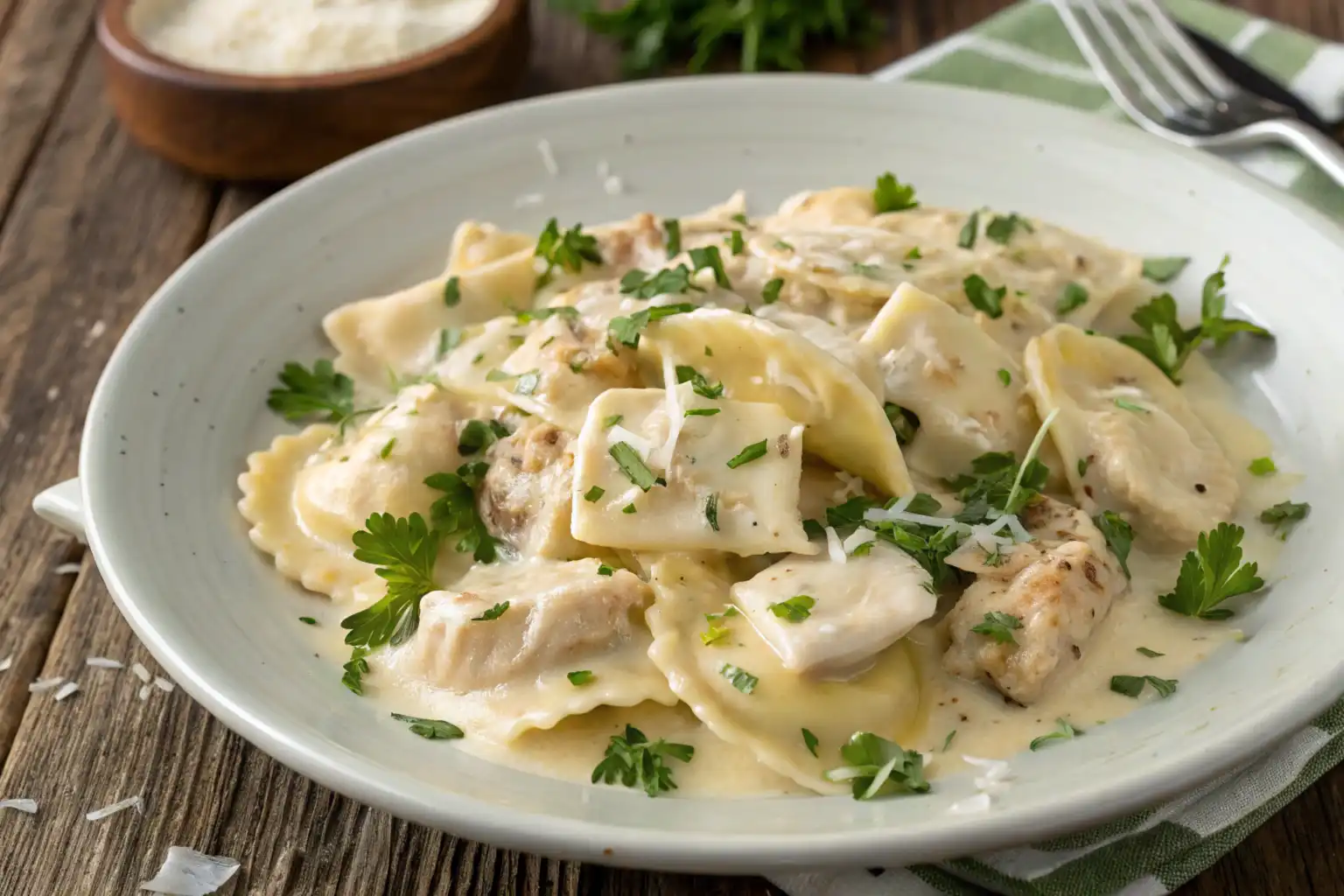 Is chicken tortelloni Alfredo good?