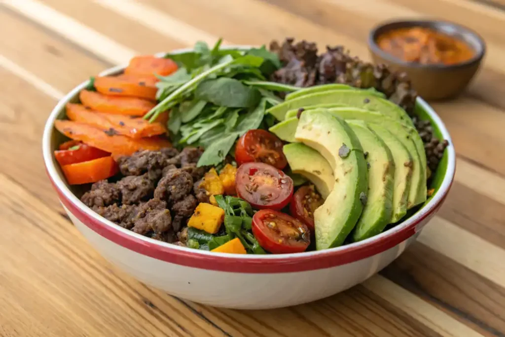 burger bowl recipe