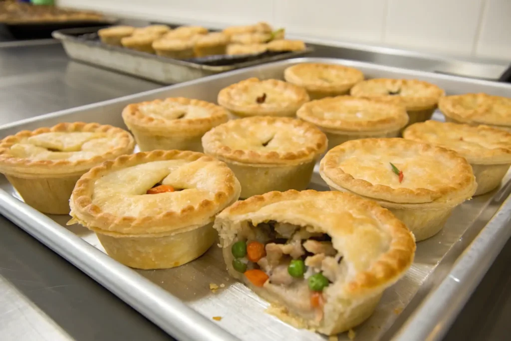 mini chicken pot pies