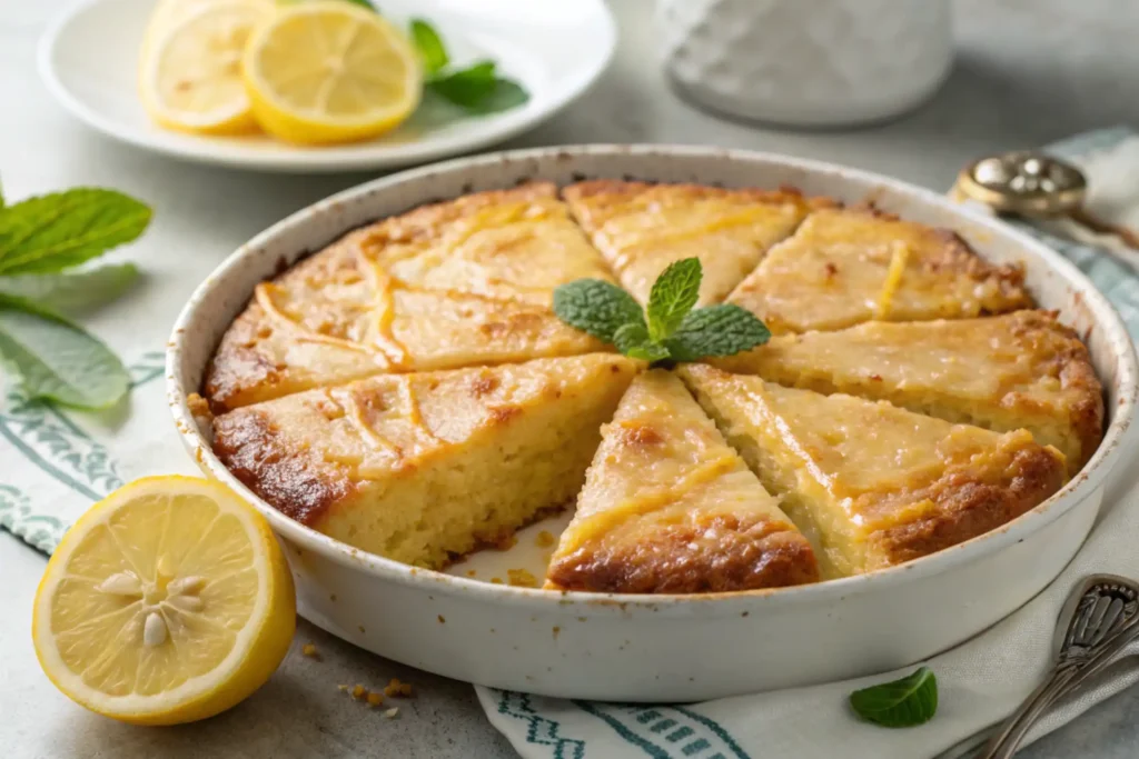 Lemon Dump Cake