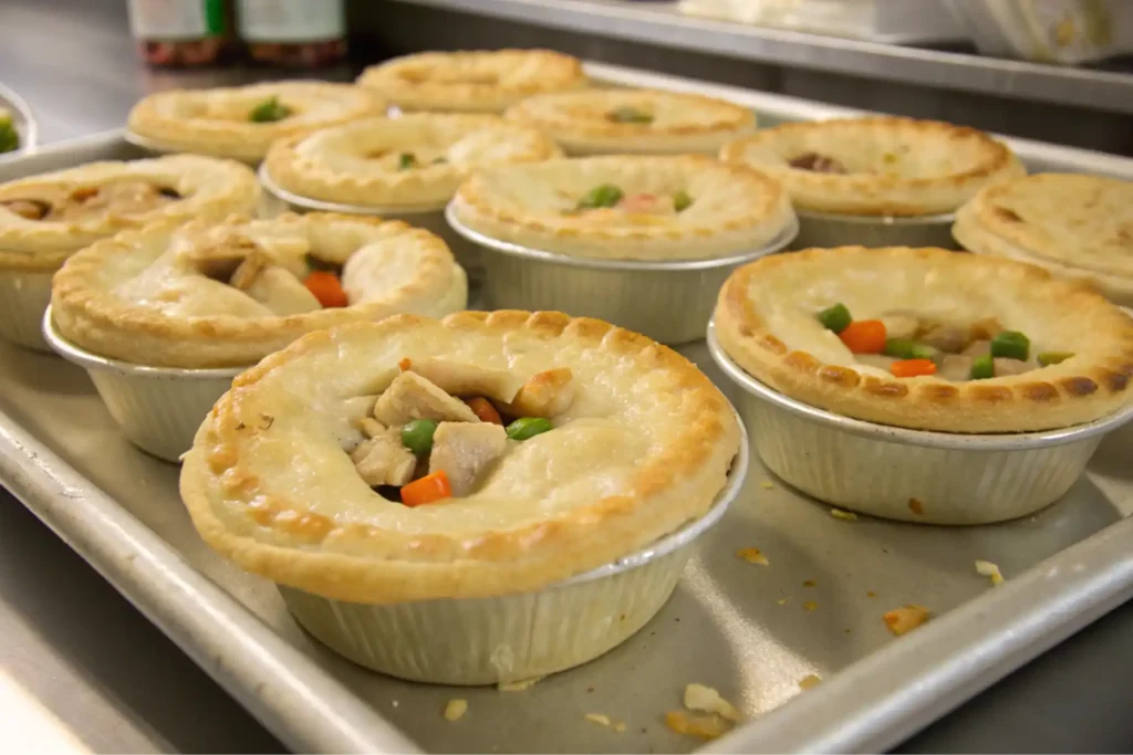 mini chicken pot pies