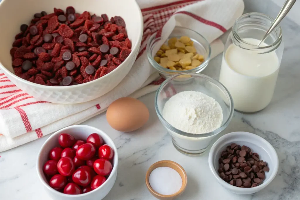 cherry chip cake