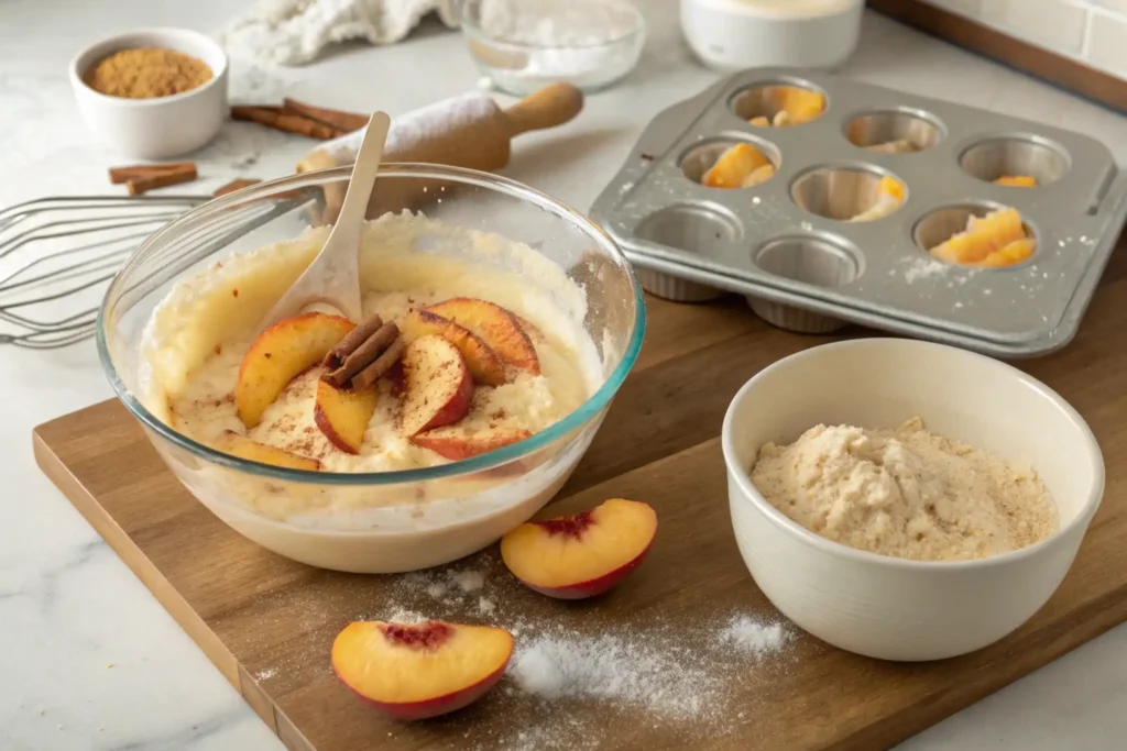 Peach Cobbler Pound Cake