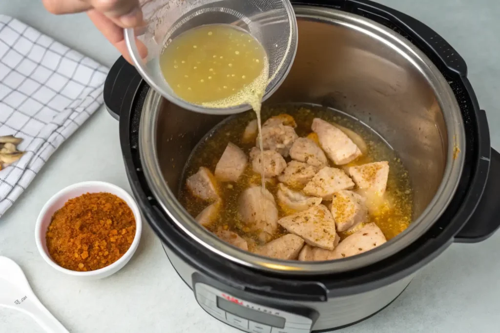 Instant Pot chicken tacos