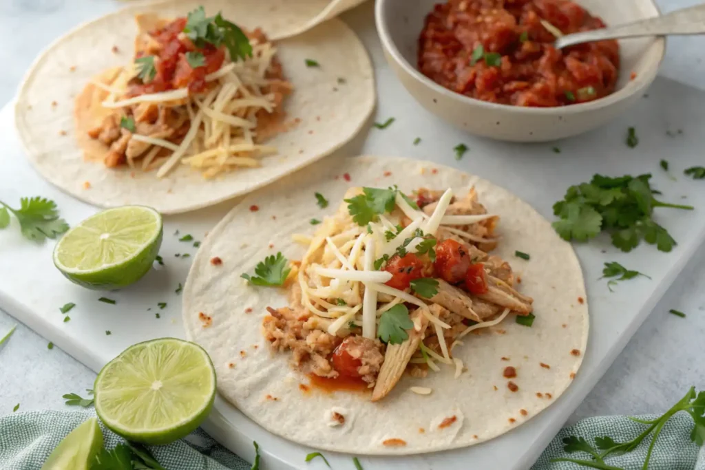 Instant Pot chicken tacos