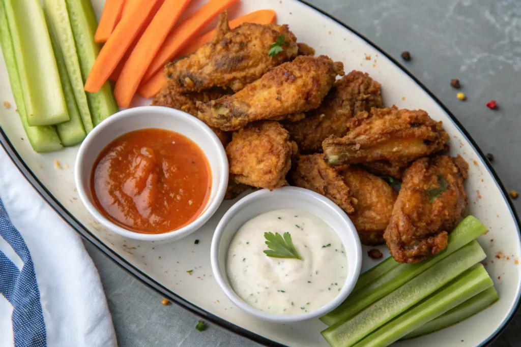 Air fry frozen chicken wings