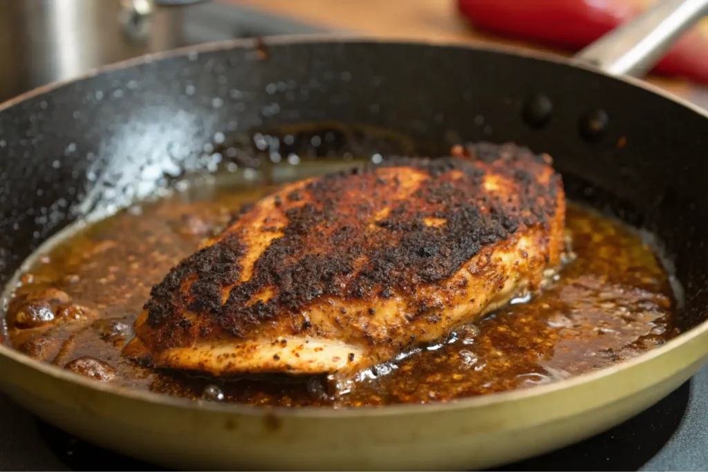 Blackened Chicken Alfredo