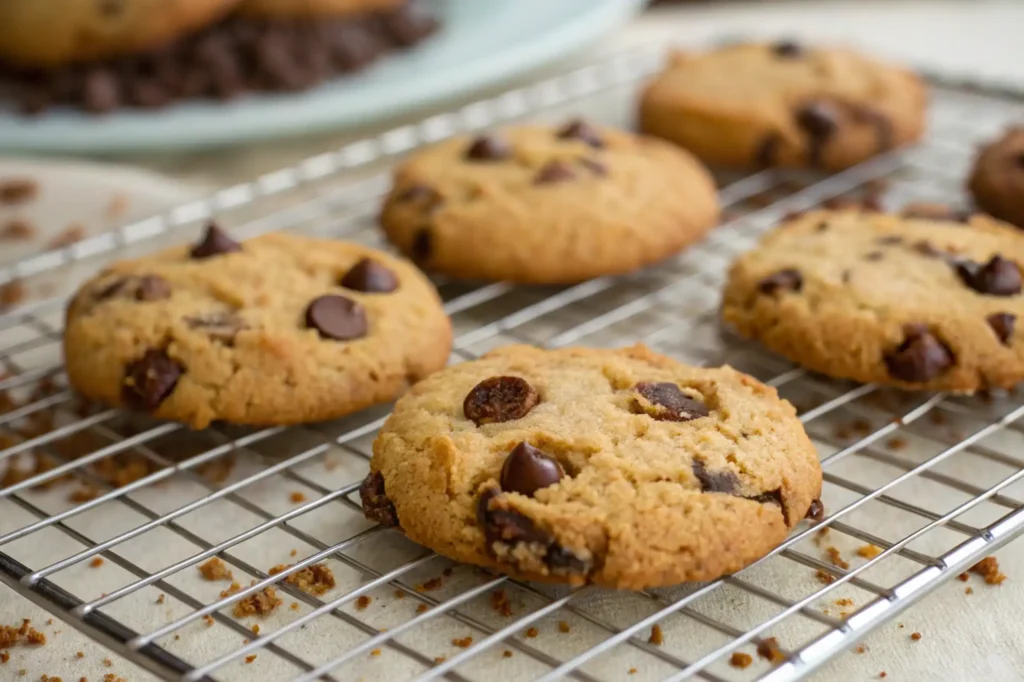 almond flour chocolate chip cookies