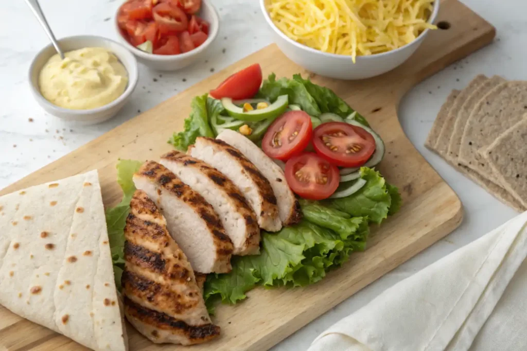 Grilled Chicken Wrap